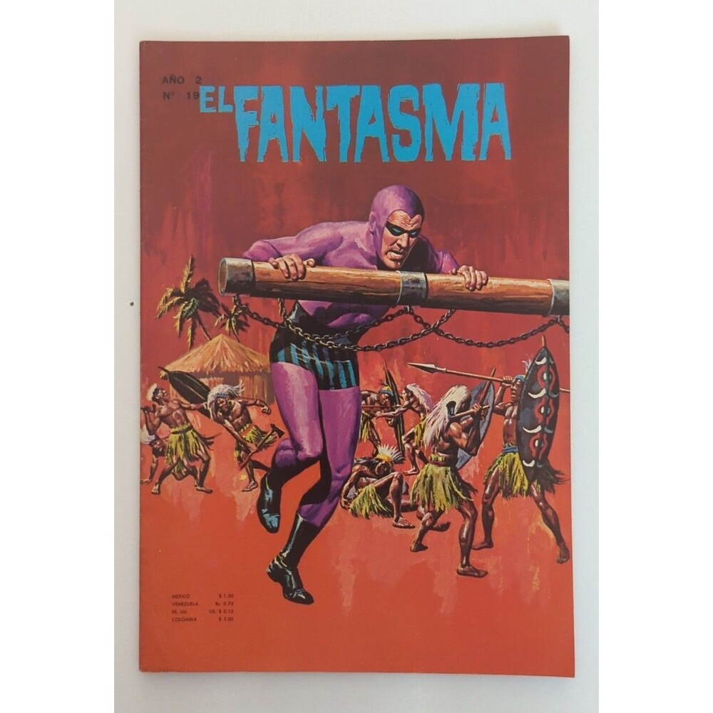 1969 Cambridge Publishing El Fantasma The Phantom Comic #19 Spanish Variant VHTF